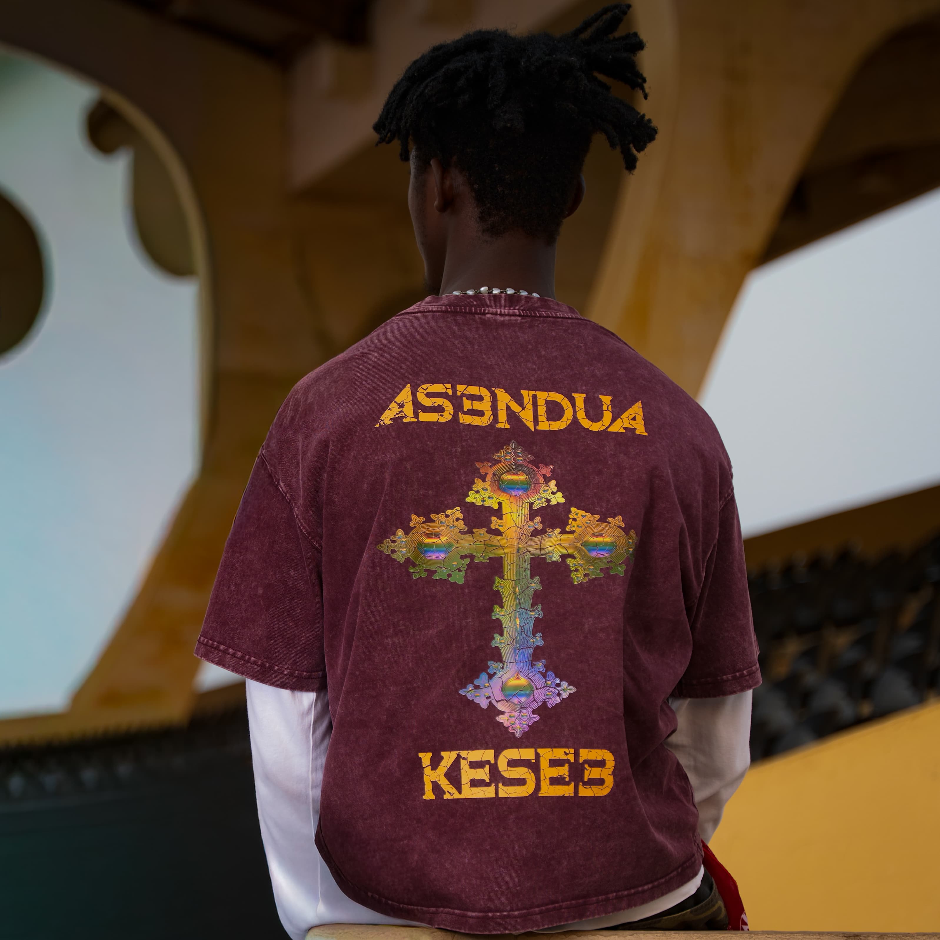 ASENDUA KESE3 Red Tee