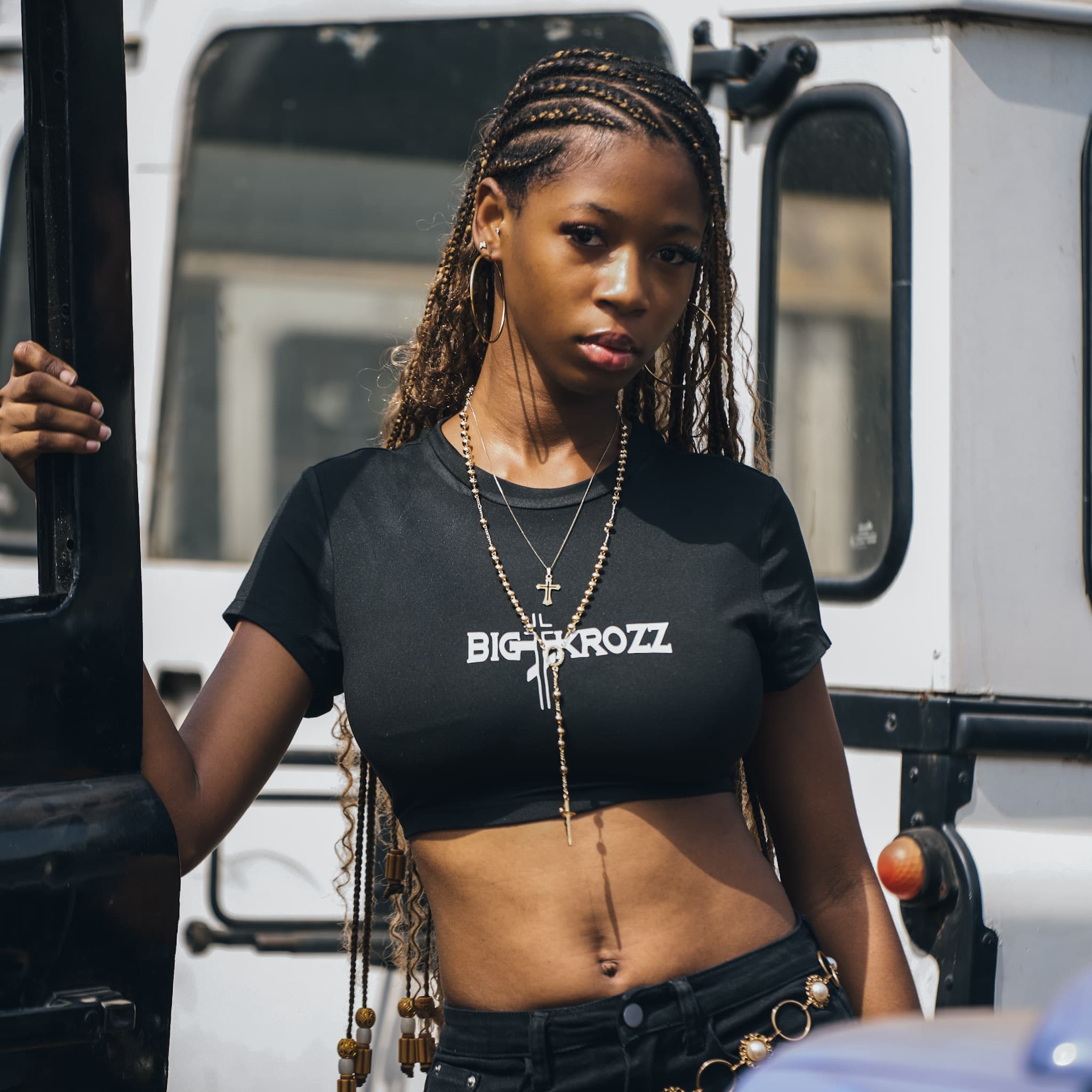 Summer Crop Top BLK
