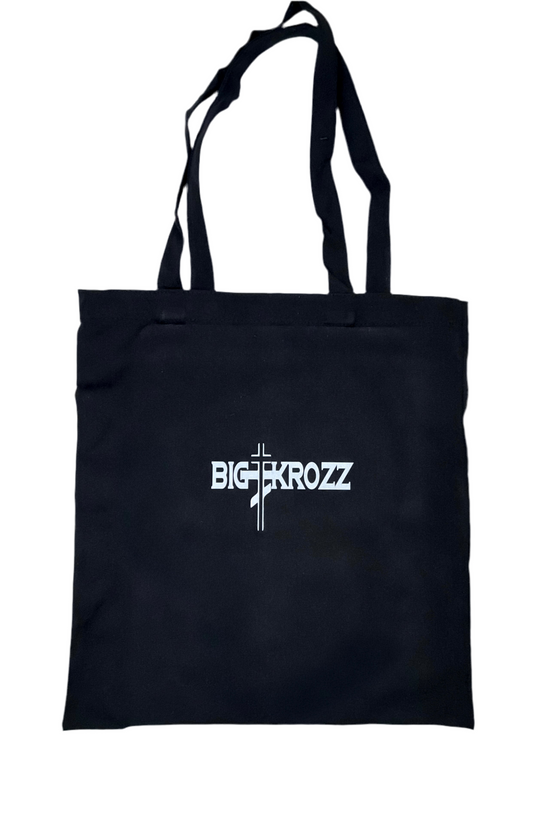 PAVE YOUR OWN PATH basic tote bag BLK